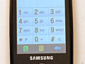 тачфон Samsung с емкостным дисплеем, полный комплект за 450 лей