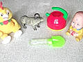 Мягкие и пластмассовые игрушки, пупс, кукла, пластилин, пазлы и др.