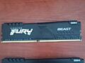 Продам две плашки оперативной памяти Kingston Fury 8x2 16gb 3200Mhz