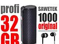 SAVETEK 1000 диктофон 32 гб наушники микрофон кабель зарядки usb