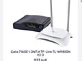 Модем Calix 716GE-I ONT И TP-Link TL-WR850N