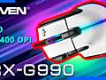 Игровая Мышь USB Gaming SVEN RX-G990! RGB-подсветка! Легкое Б/У!