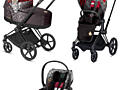 Премиум-коляска Cybex Priam 3 в 1 — стиль, комфорт и безопасность.