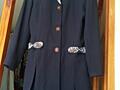 Темно синий женский жакет немецкий 38р-р. (42/44), (качество).