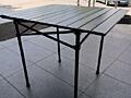 Стол раскладной- роллеты металлический(аллюминиевый), несколько размеро