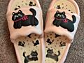 Продам шлепанцы с котиками