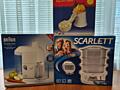 Соковыжималка Braun, пароварка Scarlett, машина для попкорна