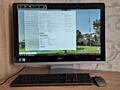 Сенсорный моноблок Acer z3-710 с диагональю 23.8