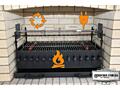 Вертел с ЭлПриводом в камин-Frigare electrică pentru șemineu și grătar