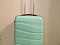 ЧЕМОДАН БИРЮЗА СИЛИКОН - ПОДОЙДЕТ КАК ручная кладь с собой берите
