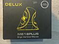 Вертикальная эргономичная игровая мышь Delux M618PLUS