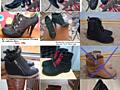 Разная обувь.