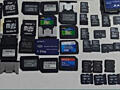 Карты памяти разные, Olimpus XD, SD, mini SD, micro SD, MMC, Sony M2.