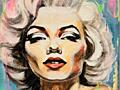 Картины акрилом "Marilyn" и "Elvis" Холст на подрамнике, лак
