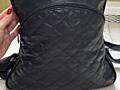 Женский чёрный рюкзак.