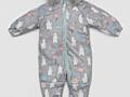 Комбинезон детский, зимний + пинетки зимние, размер 74 DoRechi.