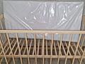 Продаётся новая детская кроватка с механизмом качания + матрас.