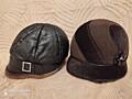 Шапка натур. кожа черная р. 56