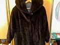 Продам шубу чёрную 52-54 размер