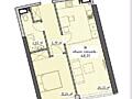 Продам квартиру 48.01 кв. м., 8/25, новый дом, жк Атмосфера.