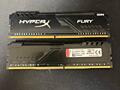 Продам Kingston HyperX FURY Black DDR4 2шт по 8GB
