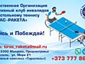 Адаптивный настольный теннис, для детей ПОДА, ДЦП