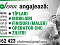 Vikolemn angajeaza: Tiplari, mobilieri, finisorioperator cnc. zilieri