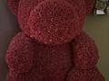 Продам Мишку из мелких красных роз