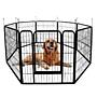 Усиленный манеж для собак 6 секций. Высота 80 см