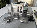 Радиотелефон 2 трубки, Panasonic KX-TG2512, Серый Металлик