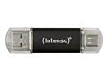 USB Flash Intenso Twist Line 128GB - состояние новой!