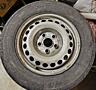 Диски R 16 железные на VW T5, резина на запаску