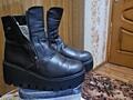 Зимние, кожаные сапоги из натуральной кожи 39-40.