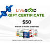 Подарочный сертификат LiveGood