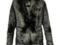 Продам стильную шубу с натуральным мехом