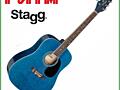 Акустическая гитара STAGG SA20 Blue в М. М. "РИТМ"