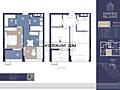Продам 1-кімнатну квартиру 43,55 м#178; у ЖК Dnipro Island («Дніпро ..