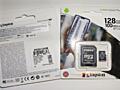 Карты памяти Kingston 128Gb 100Mb/s оригинал не подделка