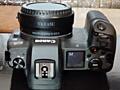 Canon eos R с переходником для EF, ef-s оптики