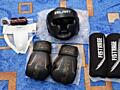 Продаю полный комплект экипировки для тренировок и спарринга