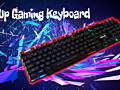 Игровая Клавиатура LVL UP Gaming МЕМБРАННАЯ с RGB! для ПК-геймеров!