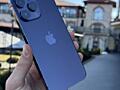 Как новый iPhone 14 Pro Max Purple