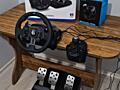 Игровой руль и педали Logitech G923 TrueForce + ручка переключения пер