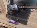 Xbox super slim 256gb, kinect, 1 джойстик + 4 игры