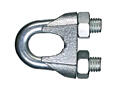Зажим для троса DIN 741 22 мм, скоба зажим каната
