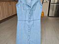 Летний джинсовый сарафан размер 44-46 в идеальном состоянии.