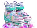 Роликовые коньки Sulifeel Rainbow Unicorn, регулируемые, размер 28-31