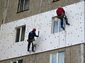 ALPINIST. Efectuarea fațadelor! Lucrări la înalțime!