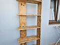 Продаю деревянный стеллаж с 5 полками