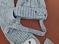 Продам комплект шапка/шарф (зима) до года, 150 р.